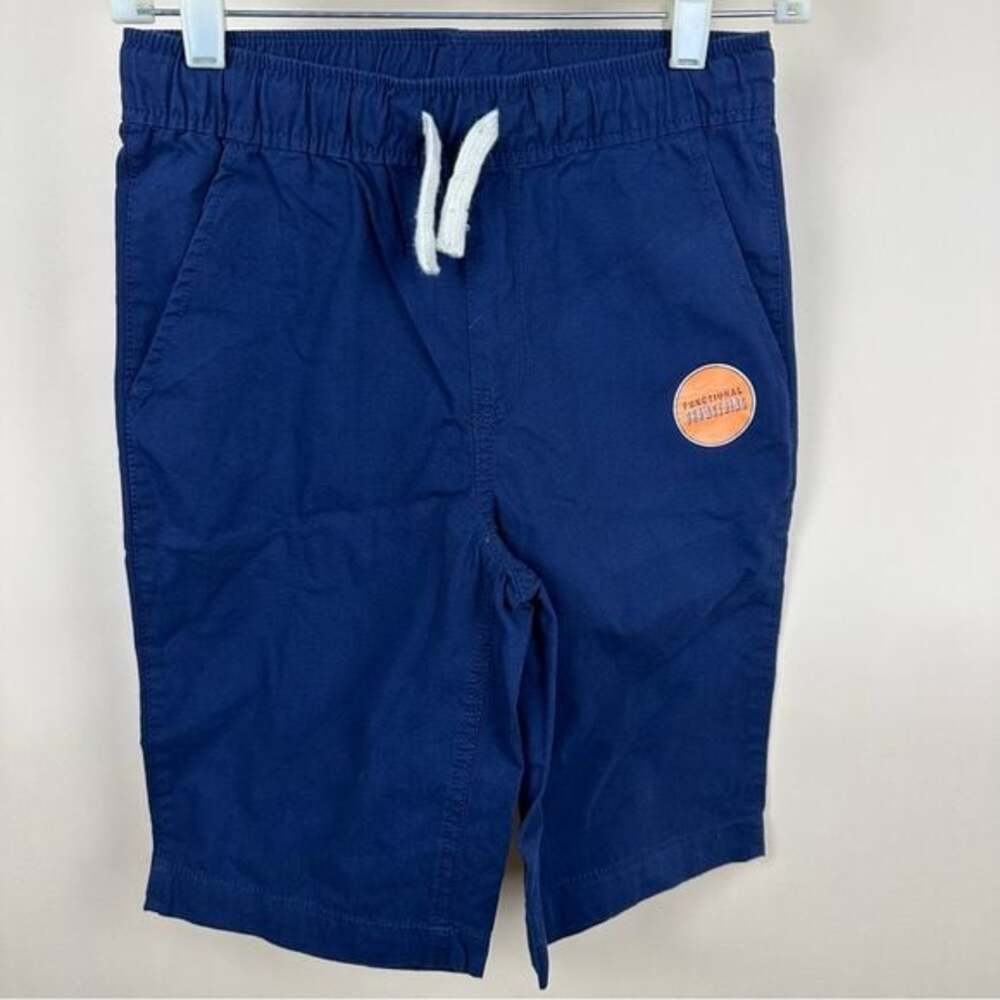 Children’s Place Shorts Boy’s Size 12, Navy Blue, functional drawstring